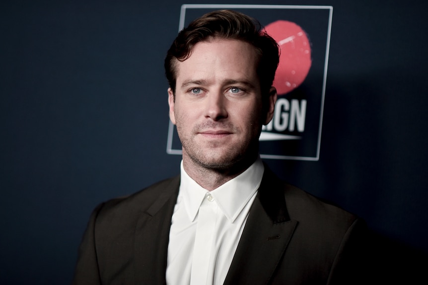 Armie Hammer attends the 13th Annual Go Gala on Nov. 16, 2019, in Los Angeles.