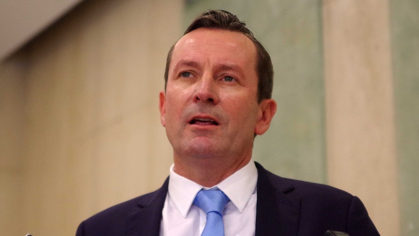 Head and shoulders shot of Mark McGowan