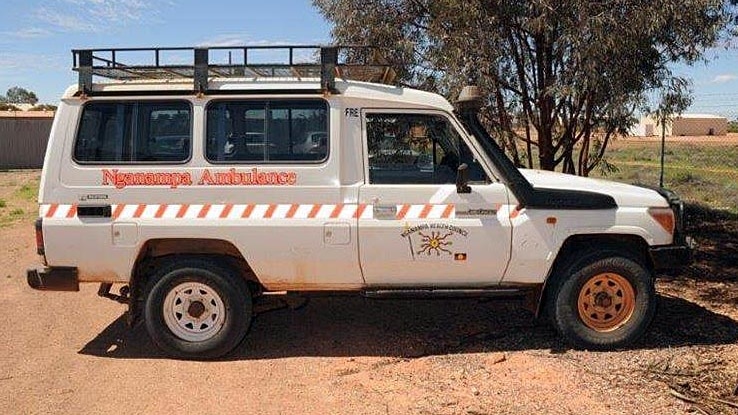 Outback ambulance.