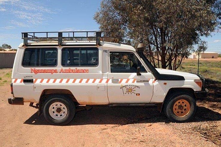 A South Australian four-wheel-drive ambulance
