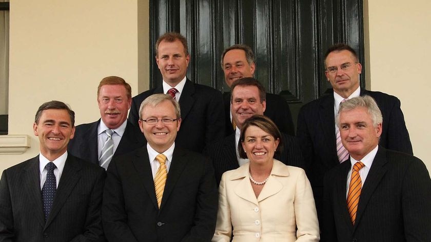 Prime Minister Kevin Rudd with State and Territory leaders