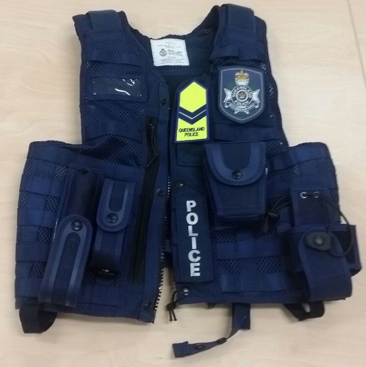 A QPS-issue load bearing vest