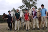 Australian team Mounted Games