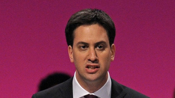 Ed Miliband speaks at Labour Party conference