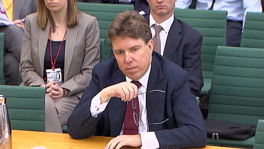 Bank of England deputy governor Paul Tucker appears before a parliamentary committee.