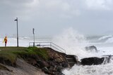 Ex-Tropical Cyclone Fina created swells up to four metres from Fraser Island to the Gold Coast, closing beaches for three days.