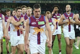 Brisbane Lions trudge off after another loss