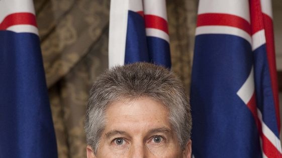 Australian Foreign Affairs Minister Stephen Smith speaks at a press conference on June 10, 2009.