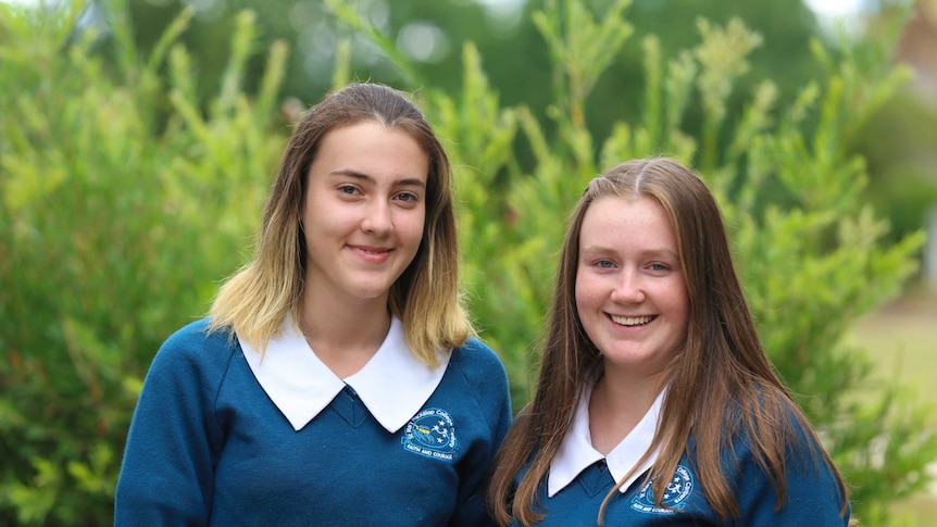 Two Canberra students Ellen Scoot and Caitlyn Williams have designed a student female development program called SisterACT.