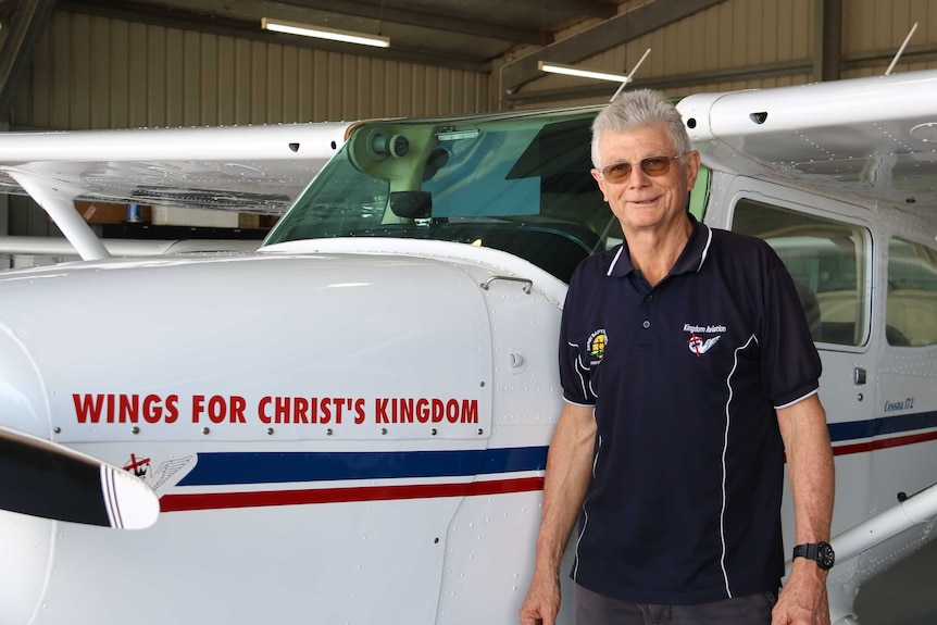 Local pastor Paul White flies small, single-engine planes