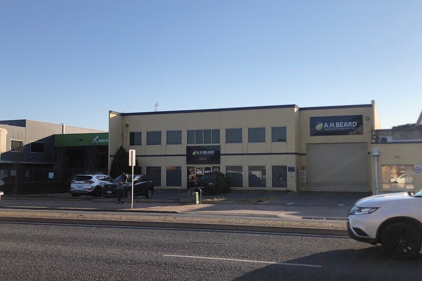 The AH Beard bedding store at Edwardstown in Adelaide's south.