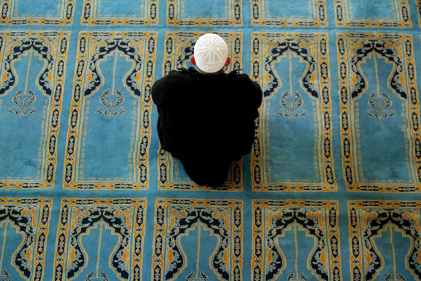 Muslim praying