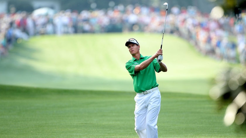 John Senden carded a 5-under-par 65 in the second round (file photo).