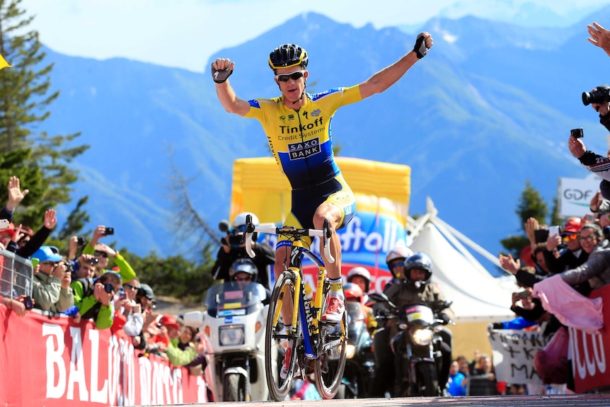 Michael Rogers wins 20th Giro d'Italia stage