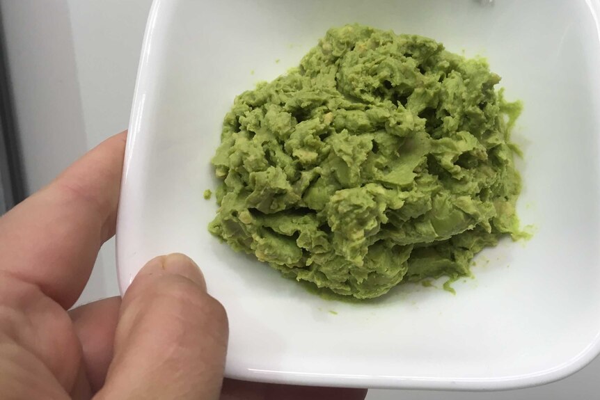 Picture of some avocado pulp