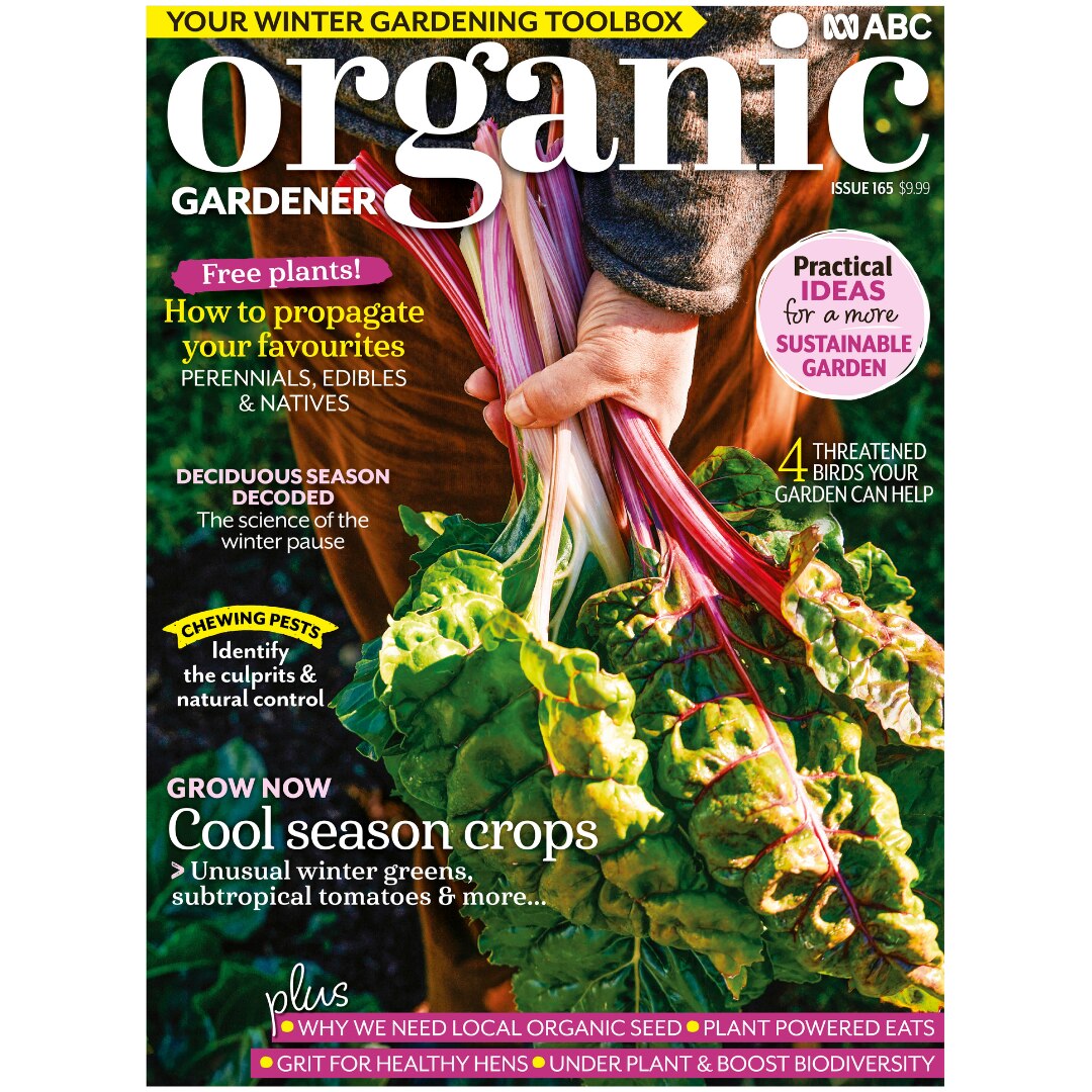 Organic Gardener magazine cover