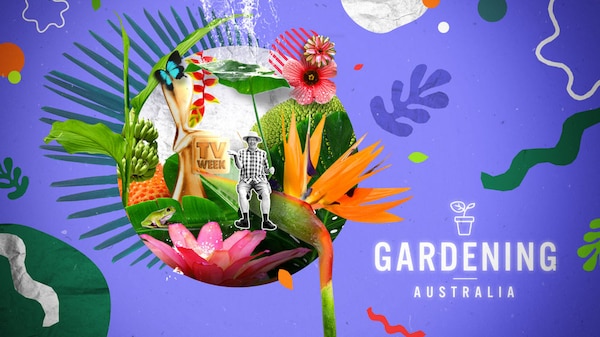 Gardening Australia Logies graphic with Jerry.