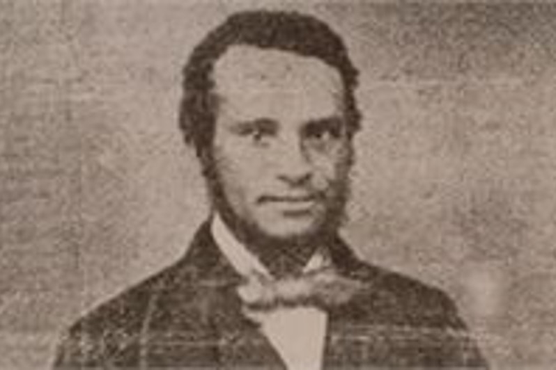 An archival black and white council photo of a man 