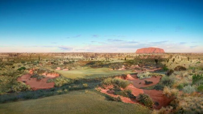 Proposed Ayers Rock Resort golf course