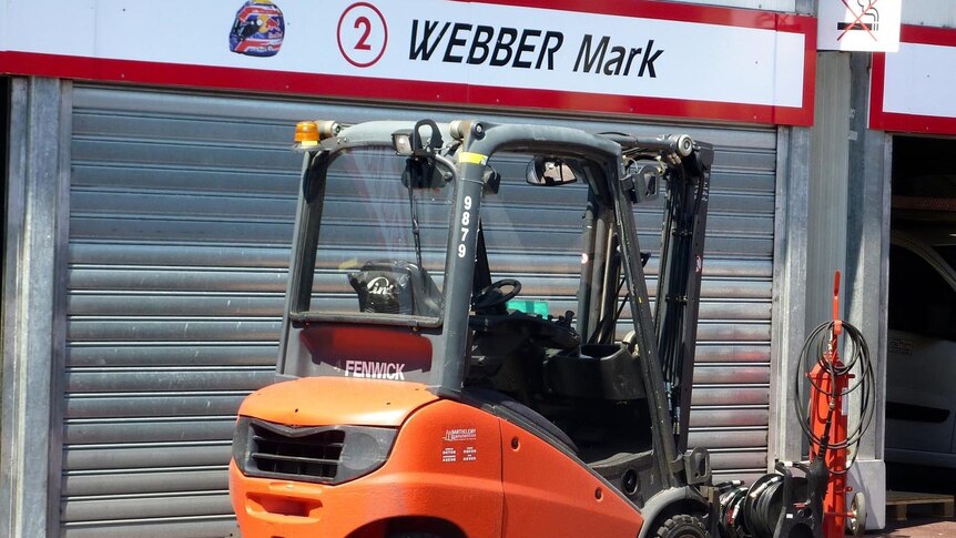 Mark Webber's 'wheels' when he's not racing?