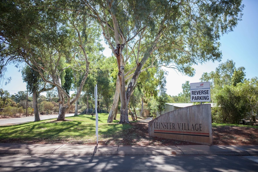 Parkland inside the BHP town of Leinster, WA.