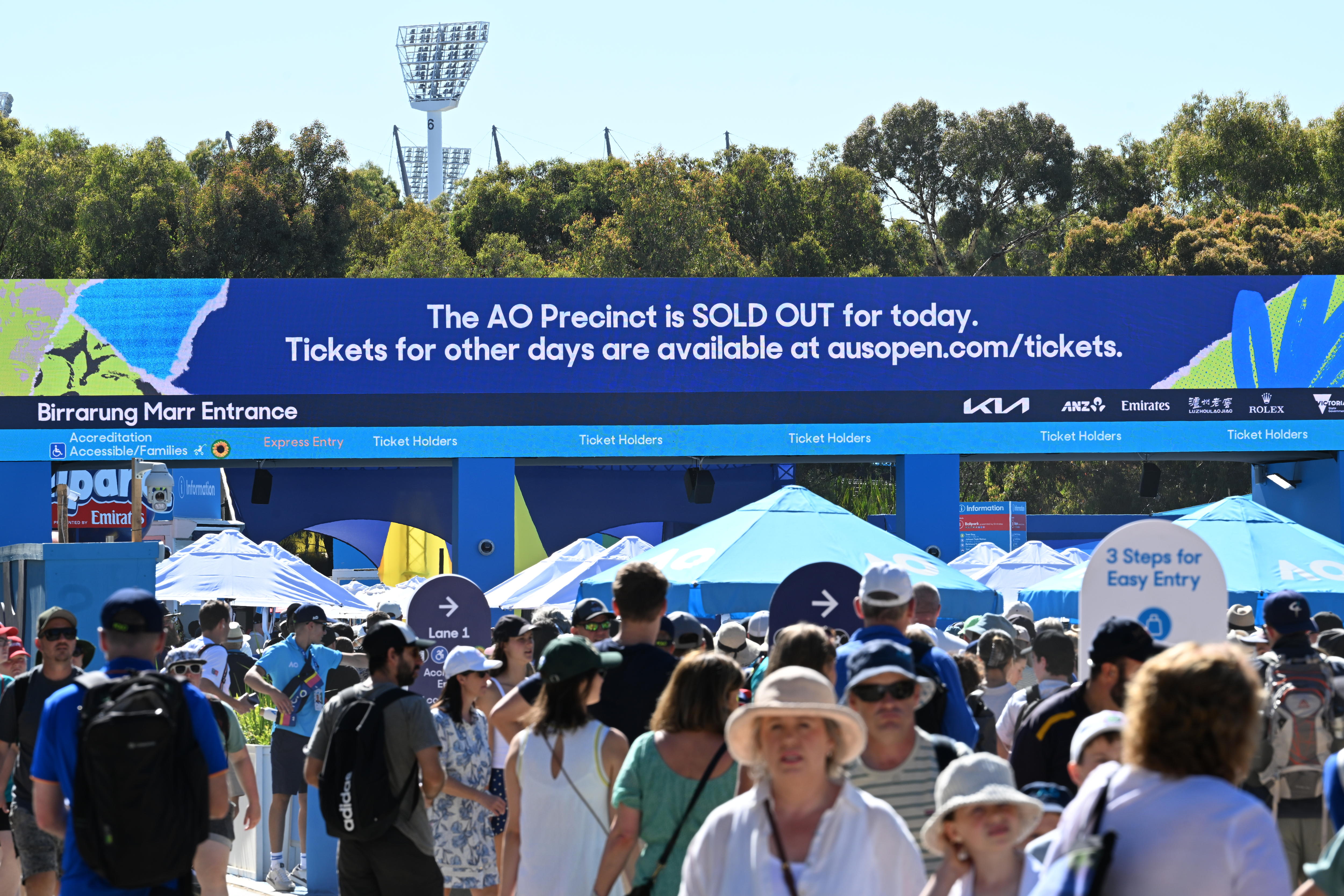 Live: Aus Open organisers pledge extra resources to avoid more crowd issues