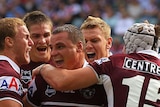 Watmough says the bond between the Manly players was just as important as Hasler's influence.