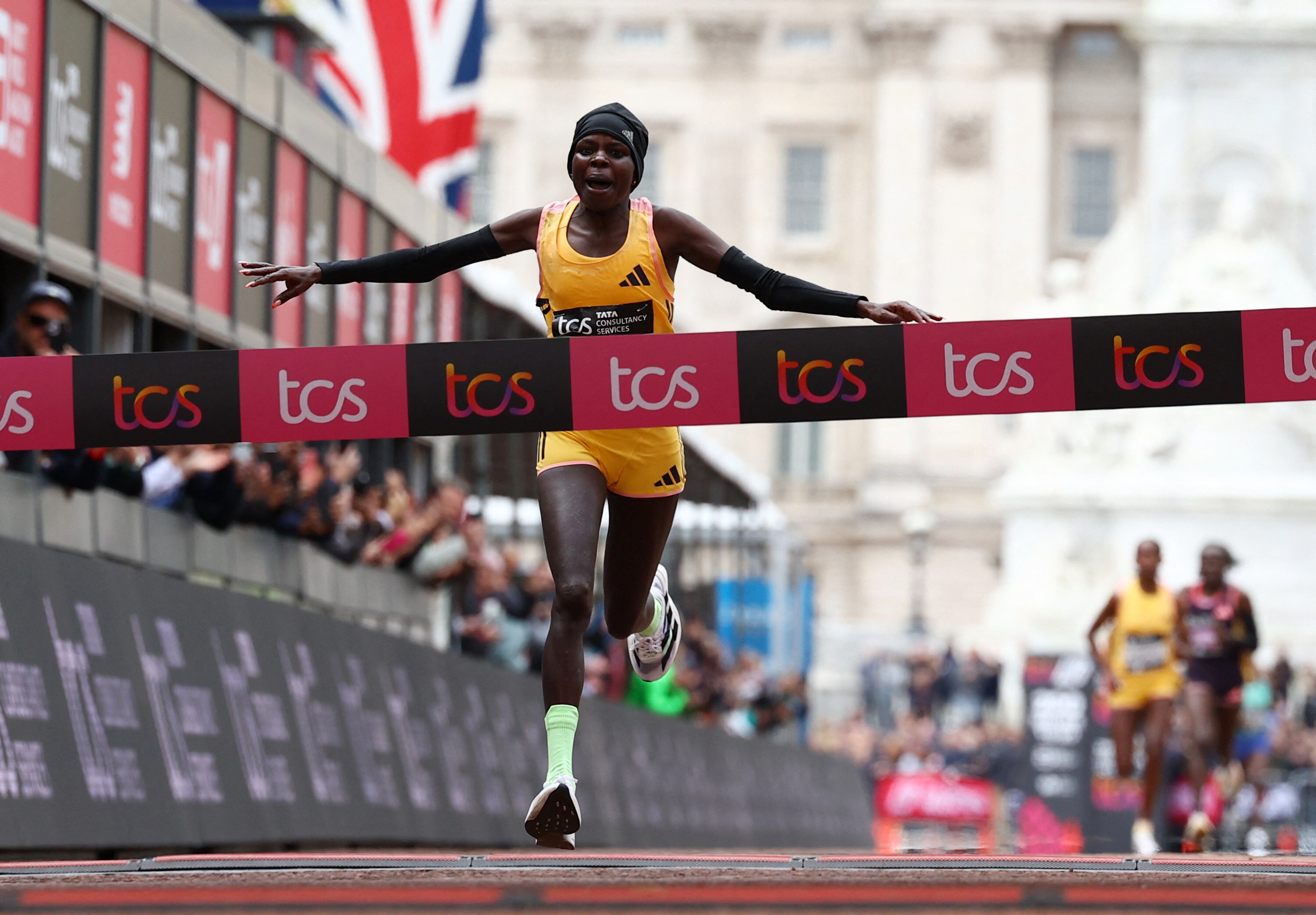 Peres Jepchirchir Wins London Marathon, Breaks Women's-only World ...