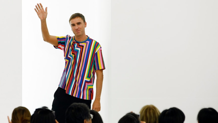 Belgian designer Raf Simons