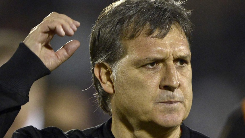 Barcelona coach Gerardo Martino