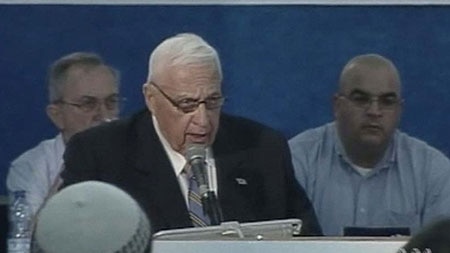 Ariel Sharon says the new offensive will continue until there is an end to terrorism. (File photo)