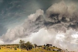 Storm clouds roll in at Vernor, near Fernvale in South East Queensland on the weekend.