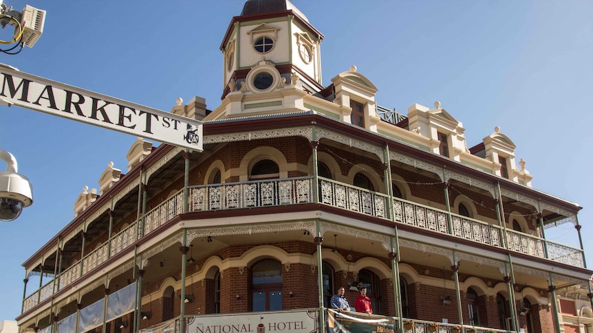 Fremantle's National Hotel was built in 1902.