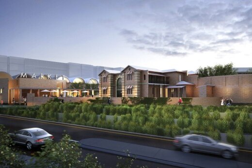Market, restaurant and apartments at the new Boggo Road Gaol site on Annerley Road.