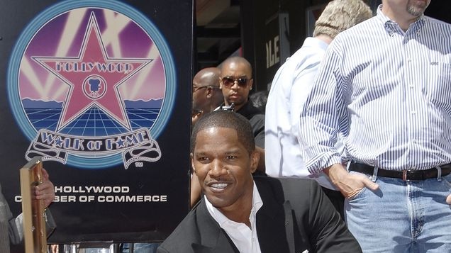 Jamie Foxx joins the Hollywood Walk of Fame