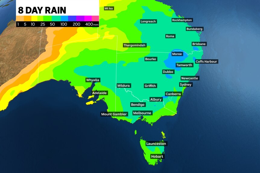  a weather map