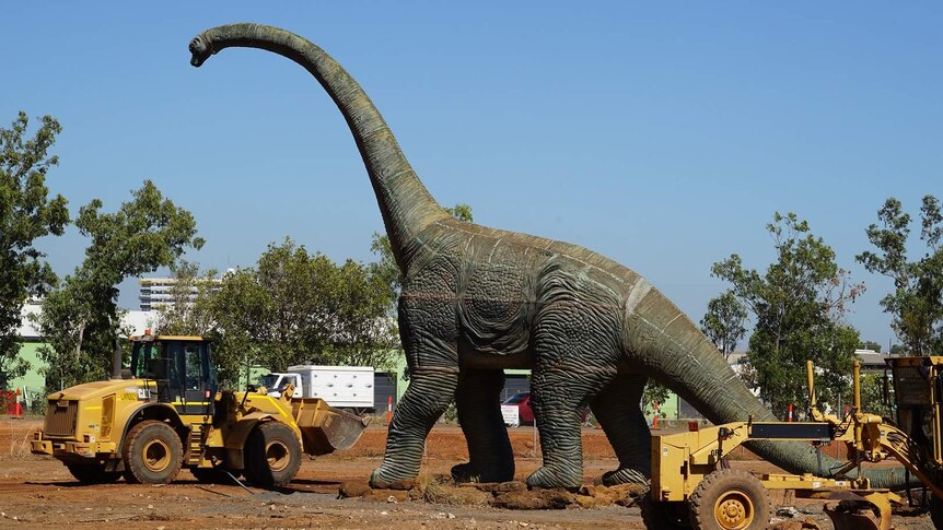 The Territory's last brontosaurus, Big Kev.