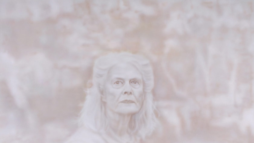 2014 Archibald Prize winner Penelope Seidler, by Fiona Lowry