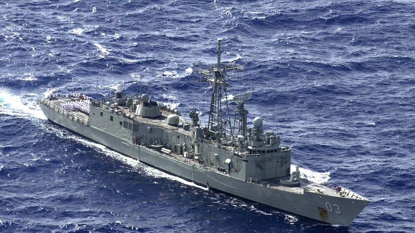 The Adelaide Class frigate, HMAS Sydney