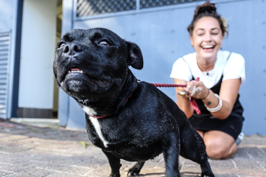 Alana Price and her dog Lila