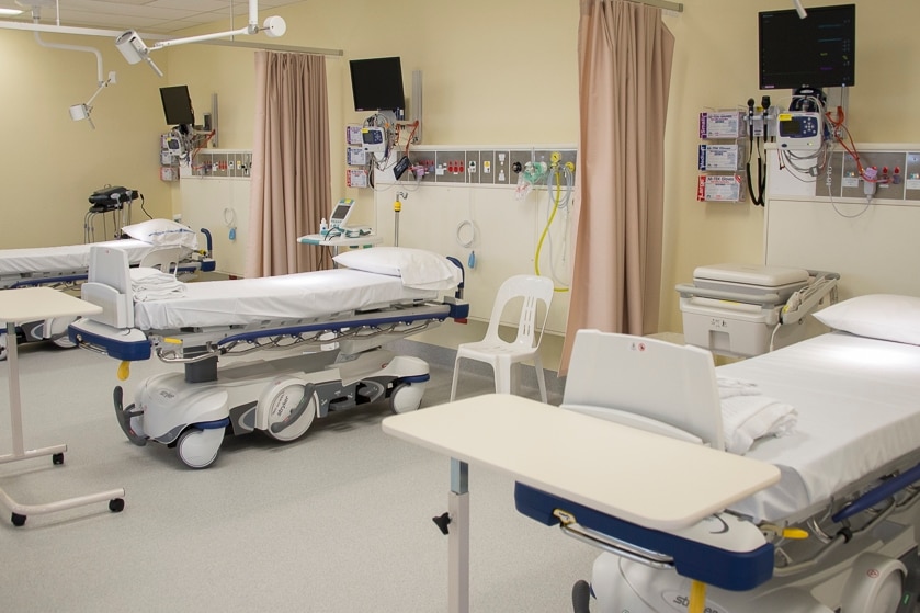 The Canberra Hospital's Emergency Department has been extended.