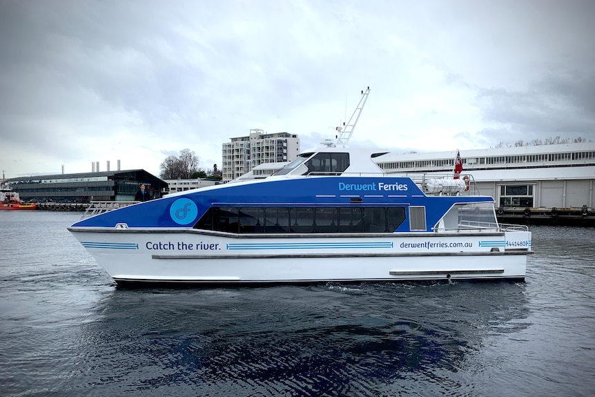 Hobart's Derwent River ferry trial from Bellerive to Sullivans Cove to begin on August 2021.