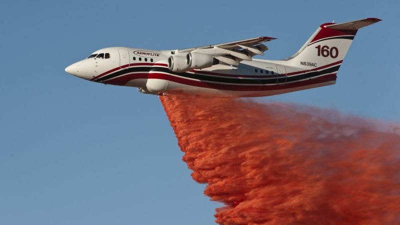 Water-bombing aircraft in Victoria