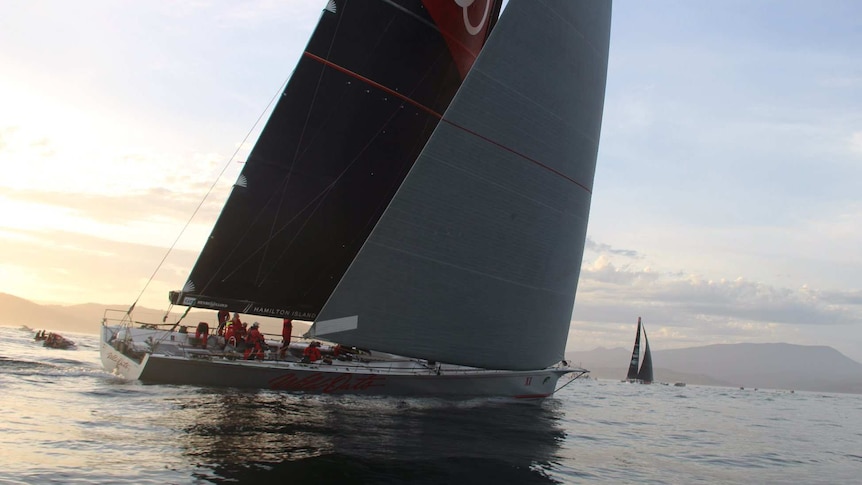 Wild Oats XI and Comanche on the Derwent