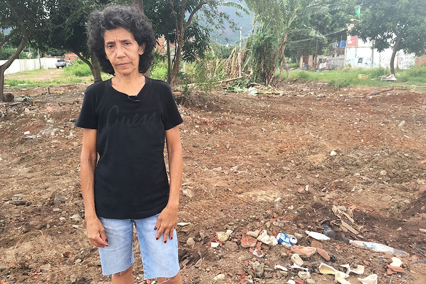 Maria De Penha Marcena at Vila Autodromo.