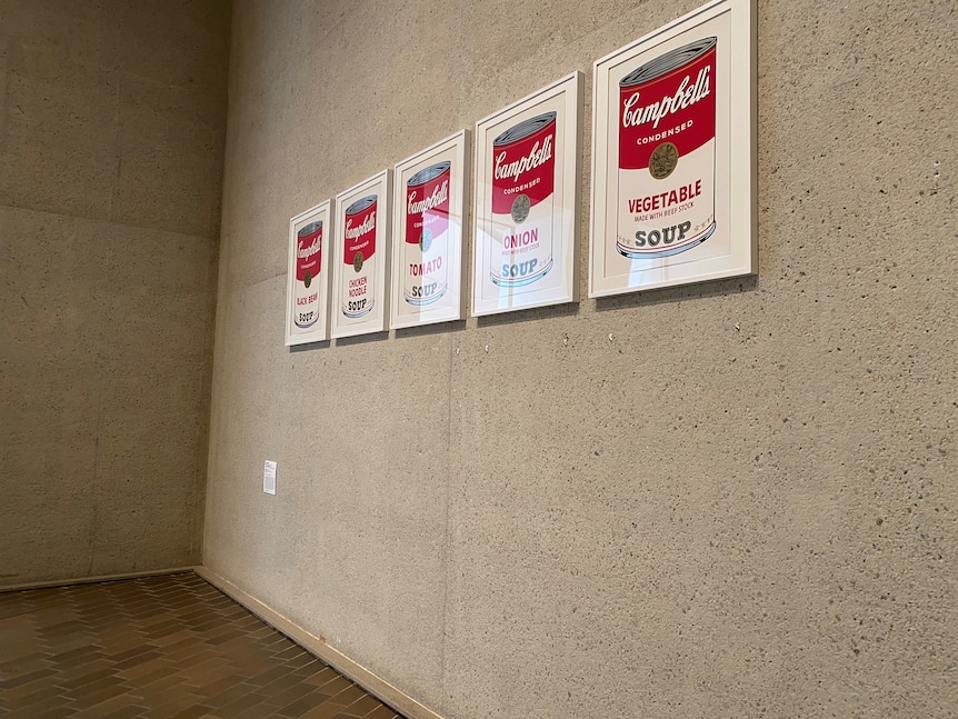 Andy Warhol's Campbell Soup Cans.