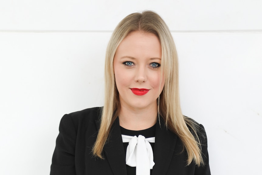 A portrait photo of lawyer Tegan Boorman.