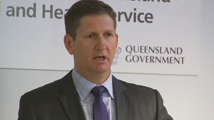 Qld Health Minister Lawrence Springborg in Brisbane.
