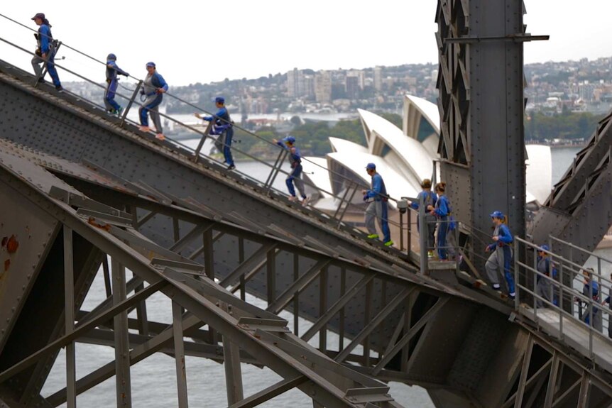 The Sydney Harbour Bridge was opened to tour groups in 1989.