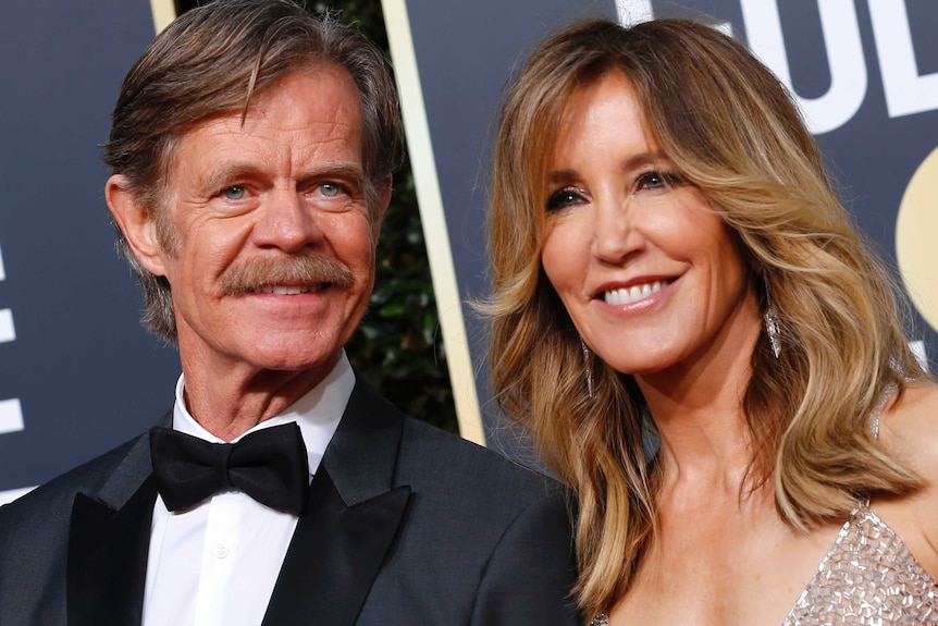 William H Macy and Felicity Huffman.